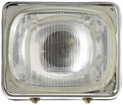 Uno Minda HL-5124 Head Light with Dome-Square for TVS Champ