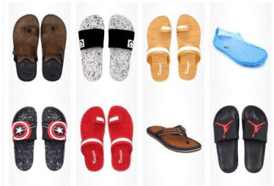 Upto 70% off on Men's flip flops