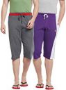 VIMAL Men's Three Fourth Shorts (pack of 2) at 84% off...