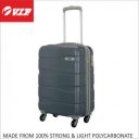 VIP Polycarbonate 55 cms Grey Hardsided Cabin Luggage (FERACT55CPG)...
