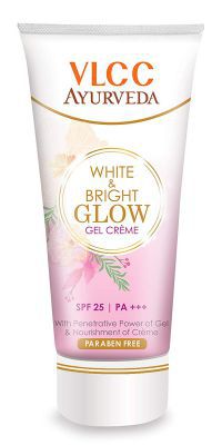 VLCC Ayurveda White and Bright Glow Gel Cream, 20g