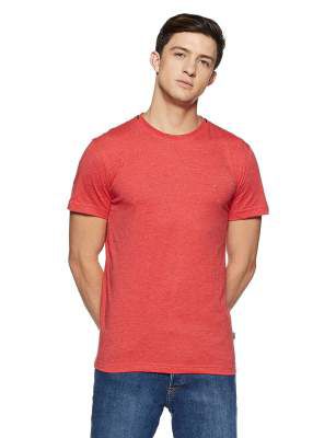 Van Heusen Athleisure Men's Solid Regular Fit T-Shirt