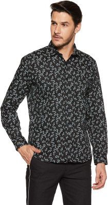 Van Heusen Men's Printed Slim Fit Casual Shirt