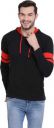 Vimal Jonney Solid Men Hooded Neck Black T-Shirt...