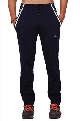 Vimal Mens Cotton Trackpants With Double Piping