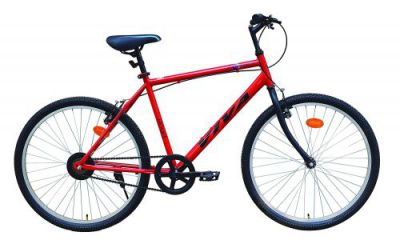 Viva VB-2552 Zero Emmission Single Speed Mountain Bike (Red)