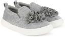WONDER NATION by Walmart Girls Slip on Sneakers (Grey)...