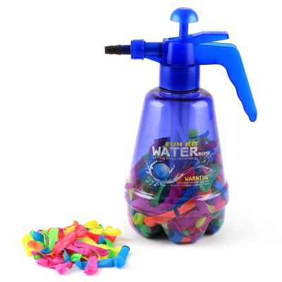 Water Balloon Pumping Station with 200 Water Balloons and Water Pump for Kids