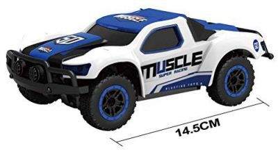 Webby 2.4GHz Remote Controlled Rechargeable Muscle High Speed Car with Speed Upto 14Km/h