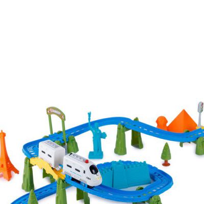 Webby Kids Huge Train with Flyover with Intelligent Sensing and Dialog, Multi Color