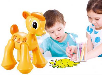 Webby Sika Projector Kit with Fun Drawing Learning Tracing, Multi Color