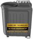 [Extra ₹1000 OFF] Whirlpool 8 Kg 5 Star Semi-Automatic Top Loading Washing Machine (ACE 8.0 TRB DRY GREY DAZZLE (10 YR)-NH)...
