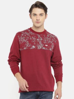 Wildcraft Full Sleeve Printed Men Sweatshirt