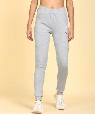 Wildcraft Self Design Women Grey Track Pants