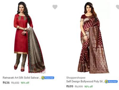 Women's clothing at 90% off