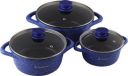 Wonderchef Ceramide Set Blue Cook and Serve Casserole Set ...