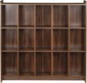 Woodness Engineered Wood Open Book Shelf...
