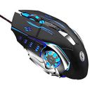 Xmate Zorro 3200DPI LED Backlight 6 Button Wired USB Gaming Mouse, Durable ABS Body for Gamers...
