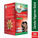 Zandu Vigorex Gold Ayurvedic Daily Energizer - 20 Capsules...
