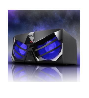 Zebronics Space Car 20 W Bluetooth Party Speaker (Black, 2.1 Channel)