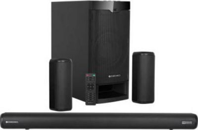 ZEBRONICS ZEB-Juke Bar 9400 Pro Dolby 525 W Bluetooth Soundbar (Black, 5.1 Channel)