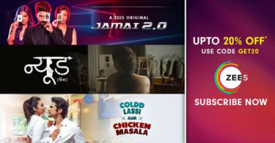 Zee5 Subscription at 40% Off
