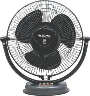 Zigma TIKTIK Quiet Portable 300 mm Ultra High Speed 3 Blade Table Fan