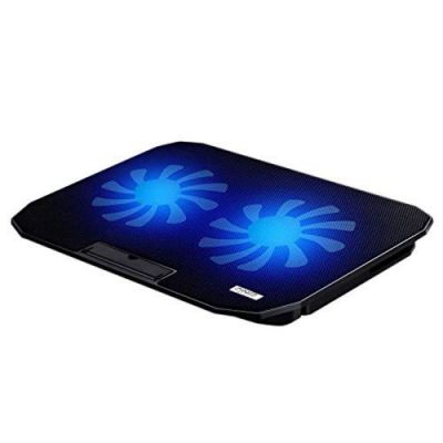 Zinq Technologies Cool Slate Dual Fan Cooling Pad for Notebook/Laptop with Dual USB Port