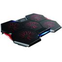 Zinq Technologies Cool Slate Five Fan Cooling Pad for Notebook/Laptop with Dual USB Port (Black)...