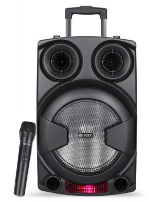 Zoook Rocker Thunder XXL 70 watts Trolley Karaoke Bluetooth Party Speaker with Remote, Built-in Active Amplifier and Wireless Mic