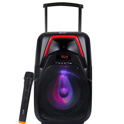 Zoook Thunder Storm Bluetooth Party Speaker 80Watt/USB/TF/AUX/FM/Built