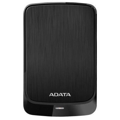 A-DATA HV320 4TB Slim Compact Portable External Hard Drive (AHV320-4TU31-CBK)