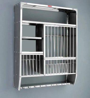A-ONE Utensil Kitchen Rack Steel Wall Mounted Dish Rack (39x36)
