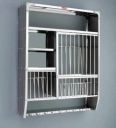 A-ONE Utensil Kitchen Rack Steel Wall Mounted Dish Rack (39x36)...