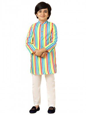 A.T.U.N. (ALL THINGS UBER NICE) Palm Tree Kurta & Pyjama Set