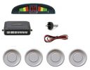 A2D Car Reverse Parking Sensor White with LED Display for Maruti Suzuki Swift Dzire Type 2...