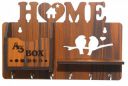 A3 BOX Mobile Stand Home Design Wood Key Holder...