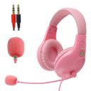 A566E Computer Wired Headphone Student Lightweight Noise Cancelling Headset with Microphone for Online Study Education Test...