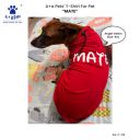 A+A Pets Graphic Printed Mate Premium Tshirt | for Dog, Puppy, and Cat (6XL, Red)...