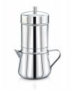 AADHIK Stainless Steel Premium Filter Coffee Maker | Tea Pot/Coffee Kettle | Drip Madras Coffee Maker (250 ml)...