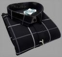 aadi Men Checkered Casual Black Shirt...