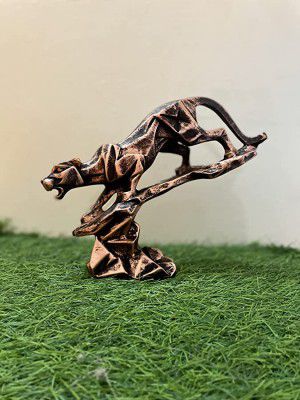 Aadvik Home Decor Jaguar Statue Handicraft Items for Home Decor, Office Decor, Shelf Decor, showpiece and Statue