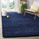 AaHo Decor Generic Soft Fluffy Shag Area Rugs for Living Room, Shaggy Floor Carpet for Bedroom, Girls Carpets Kids Home Decor Rugs,Cute Luxury Non-Slip (6 x 9 Feet, Navy Blue)...