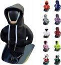 AAKICHI Gear Shift Hoodie, Universal Shift Knob Cover, 4.7 Inch Car Shifter Funny Sweater Hoodie for Gearshift, Automotive Interior Accessories (Black), polyester...