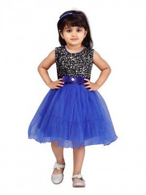 Aarika Girls Knee Length Dress