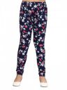 Aarika Girls Navy Blue Color Floral Print Legging (L-PRINTED-KG-117-NAVY-BLUE-40)...