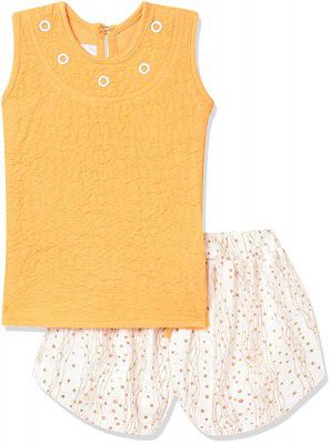 Aarika Girls net Knee-Length Dress