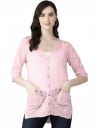 Aarika Womens Sky Blue Color Nylon Shrug...