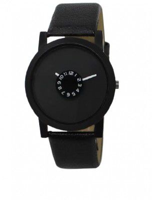 Aaryans Stylish Black Wrist Watch for Boys and Men