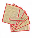 Aasan Mat for Sitting - Grass Aasan Korai Grass Mat for Pooja 23 x 17 Inch (3)...